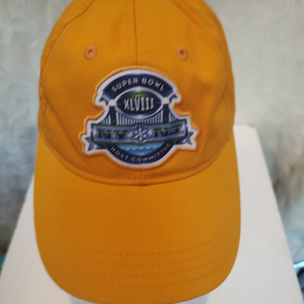 Super Bowl XLVIII Yellow Cap NFL Host Committee Volunteer Cap